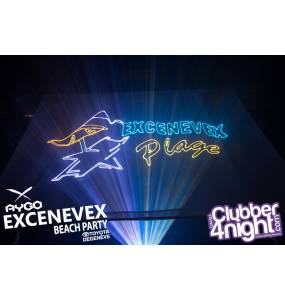 XNV BEACH PARTY 2015 SHOW LASER EVOPRO