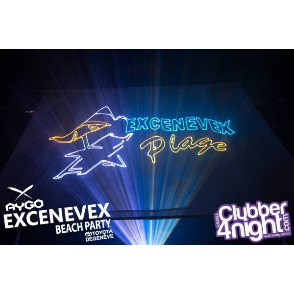 XNV BEACH PARTY 2015 SHOW LASER EVOPRO